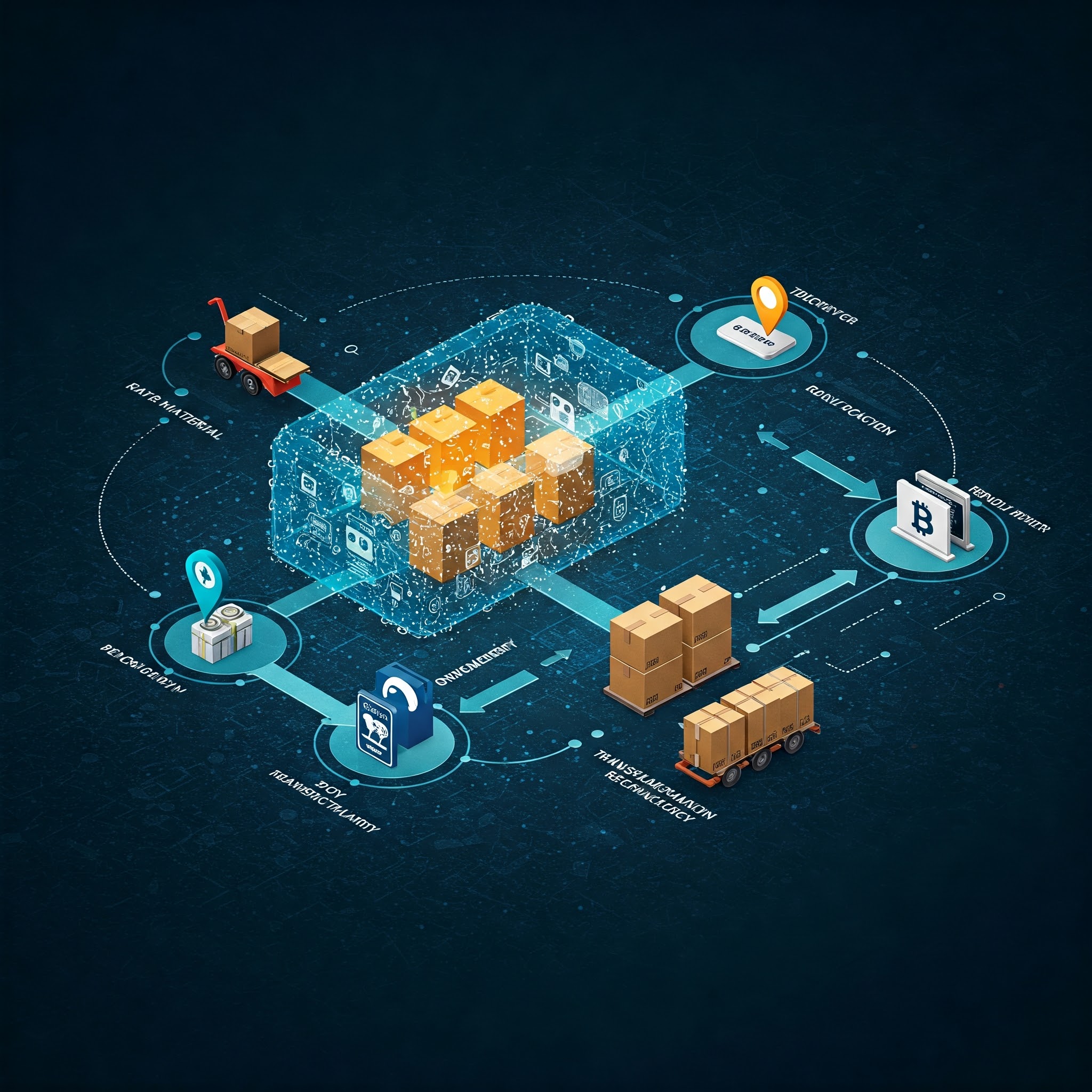 Supply Chain Tracking on Blockchain